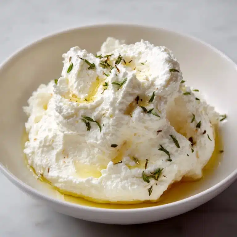 This Sicilian Homemade Ricotta Cheese Recipe