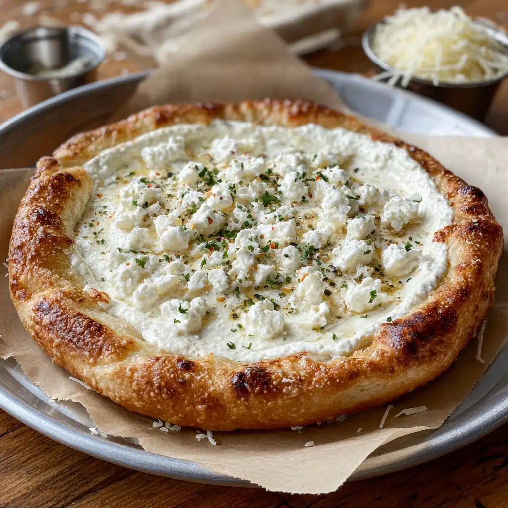 Creamy Garlic White Pizza Sauce Recipe
