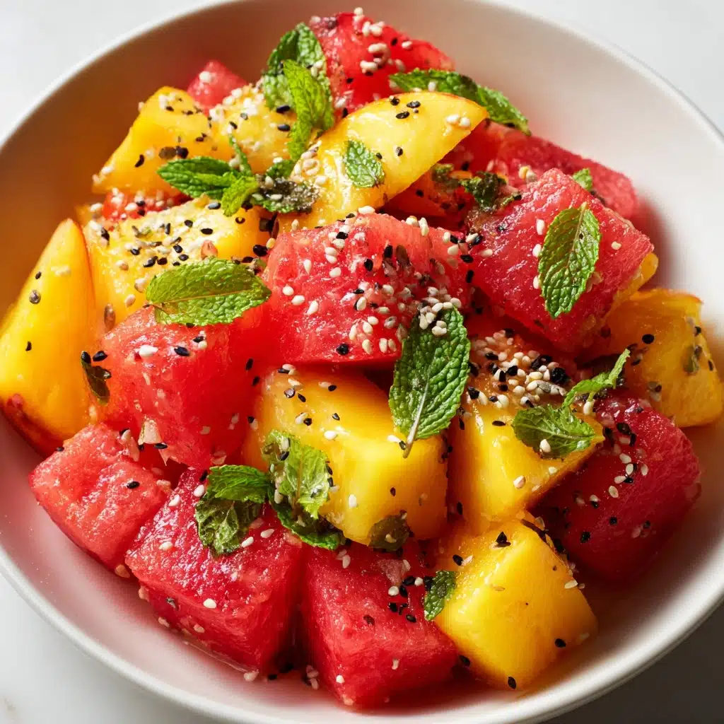 Peach Watermelon Salad: An Amazing Ultimate Recipe