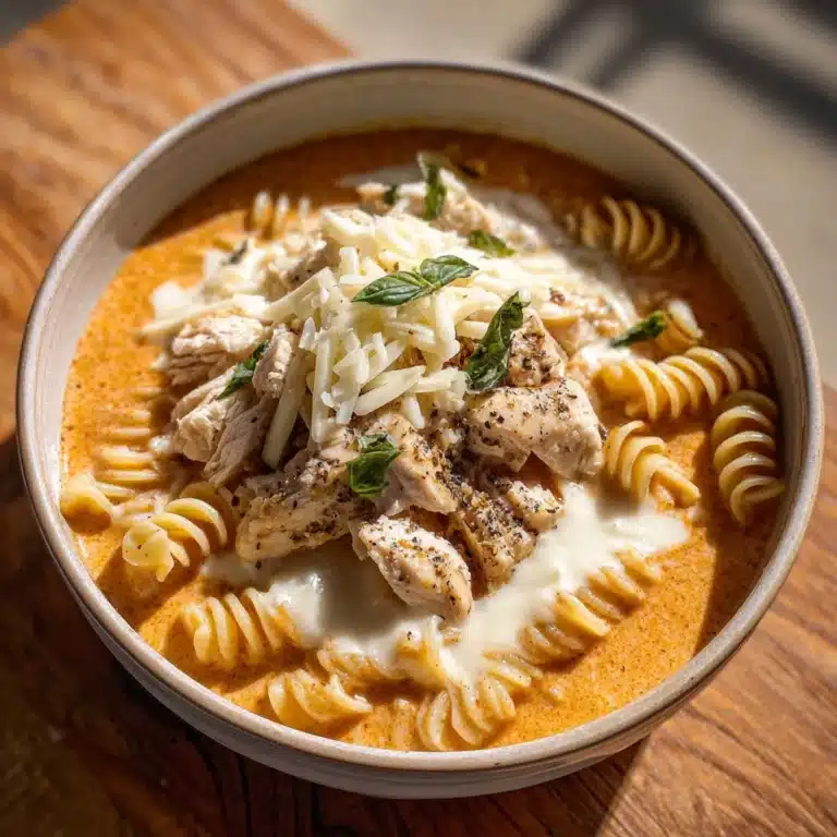 Crockpot Chicken Parmesan Soup Recipe