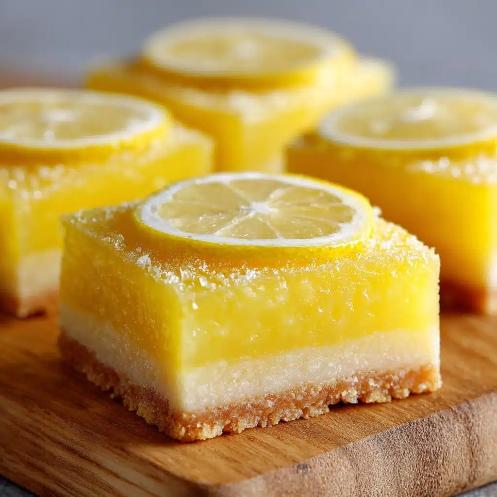 Lemon Delight Bars Recipe - Recipe Image