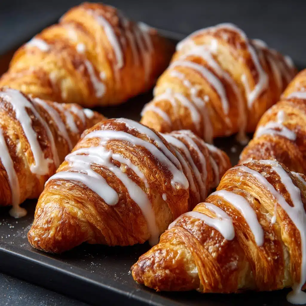 Pumpkin Pie Crescents with Maple Glaze: A Fall Delight Recipe