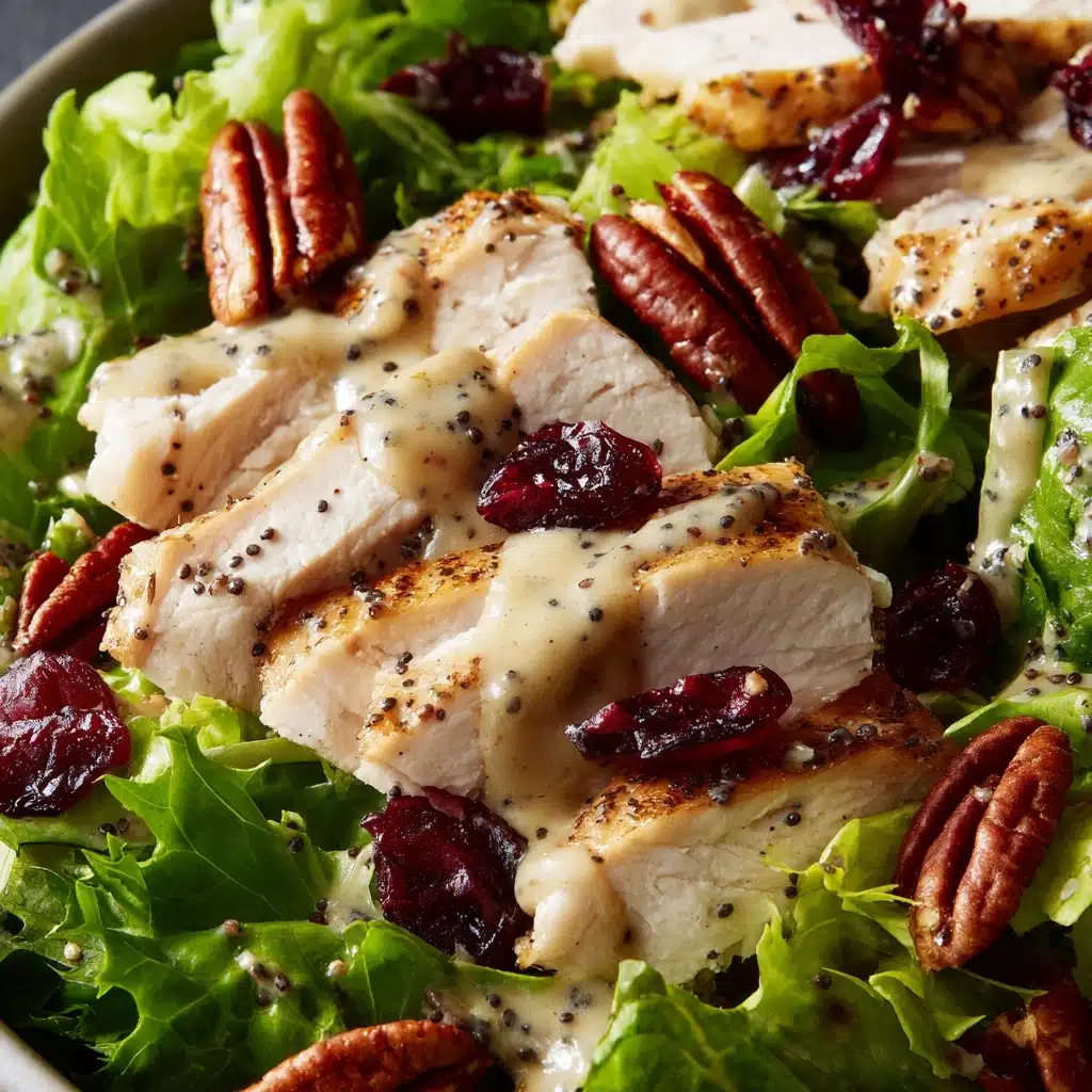 Cranberry Pecan Chicken Salad with Poppy Seed Dressing Recipe - Recipe Image
