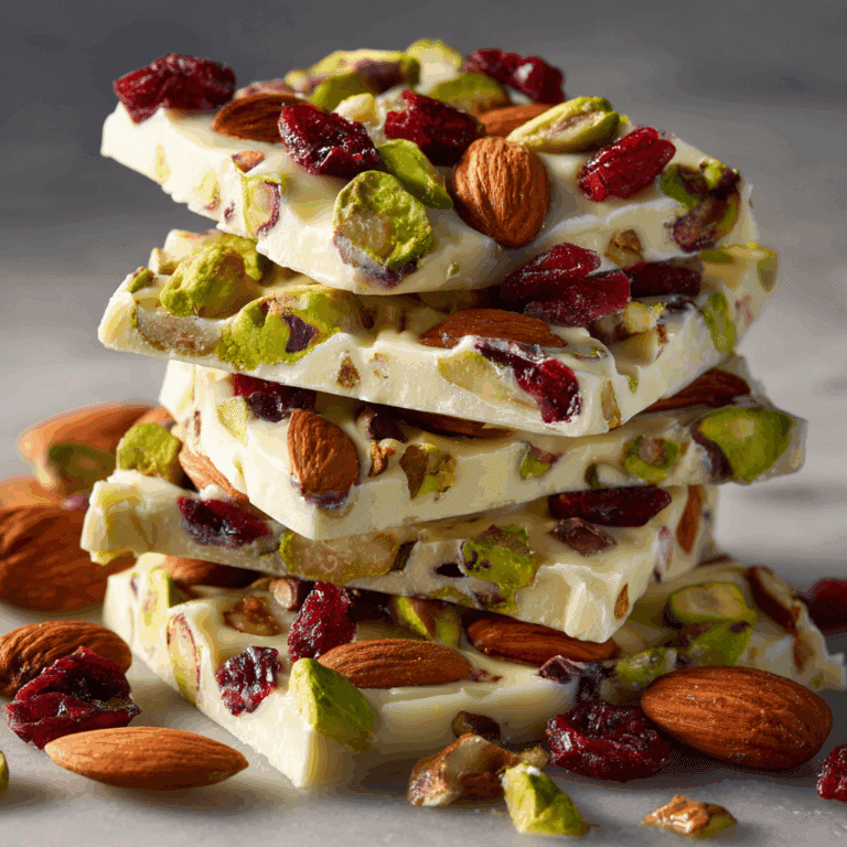 Delightful Pistachio Cranberry Bark Recipe