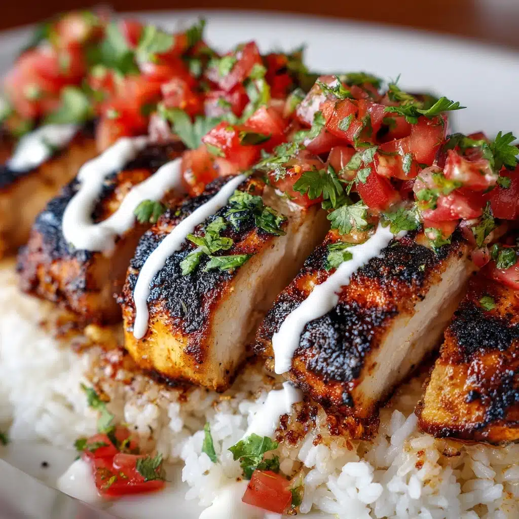 Tandoori Chicken Over Rice Recipe