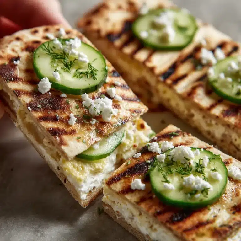 Crispy Cucumber Feta Wraps Recipe
