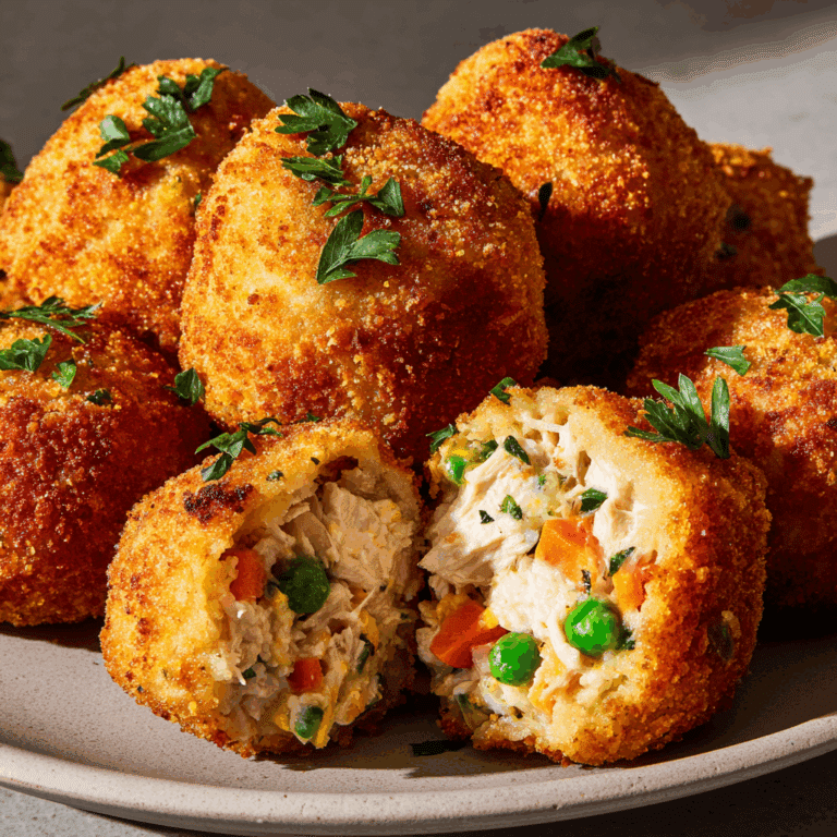 Chicken Pot Pie Croquettes Recipe