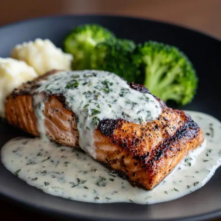 Creamy Garlic Butter Salmon Recipe
