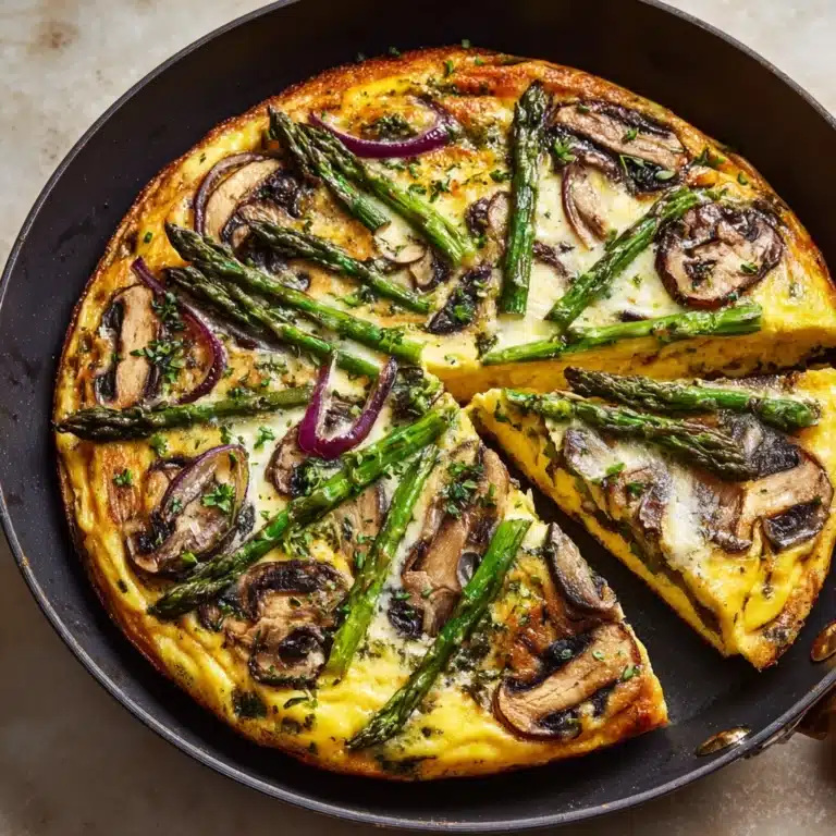 Asparagus-Mushroom Frittata Recipe