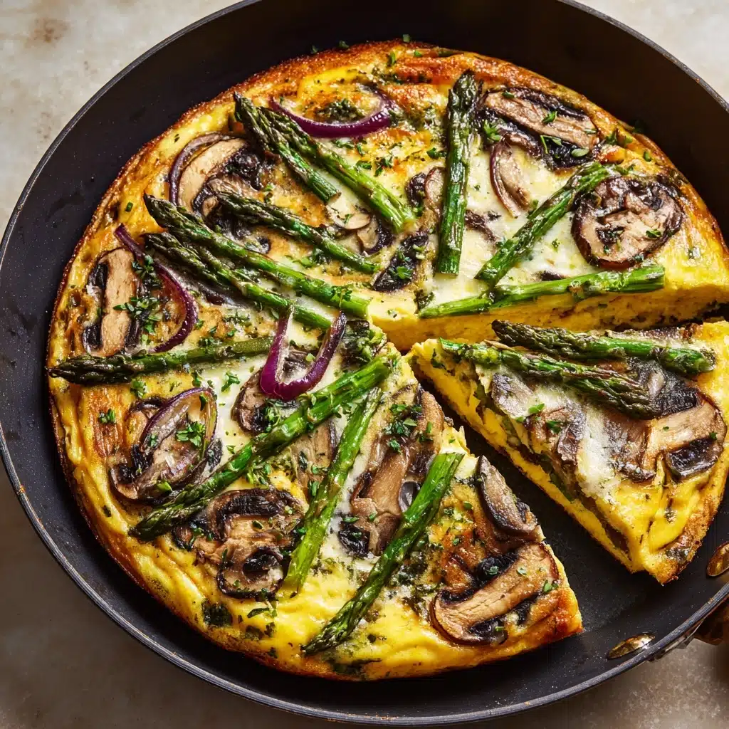 Asparagus-Mushroom Frittata Recipe