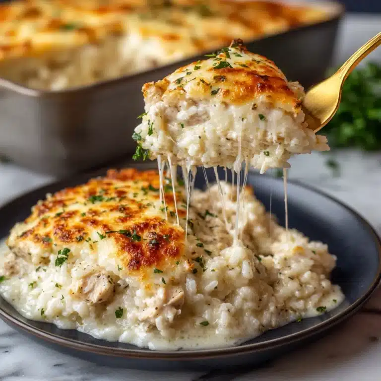 Cheesy Angel Chicken and Rice Recipe