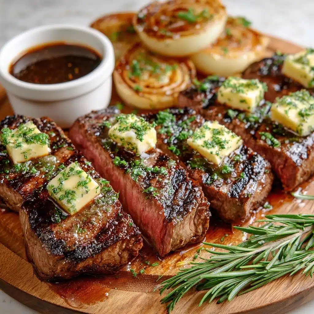 Grilled Tenderloin With Butter and Seasoning Recipe