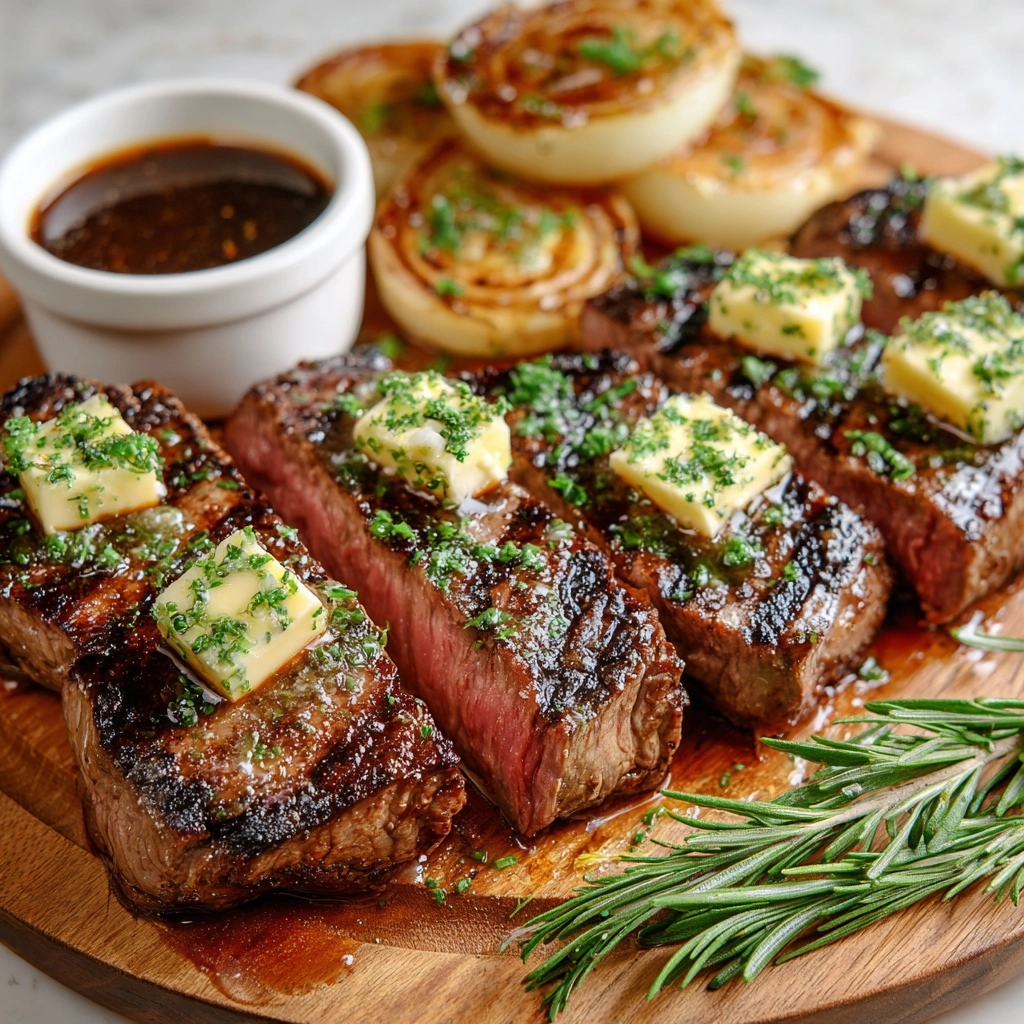 Grilled Tenderloin With Butter and Seasoning Recipe - Recipe Image