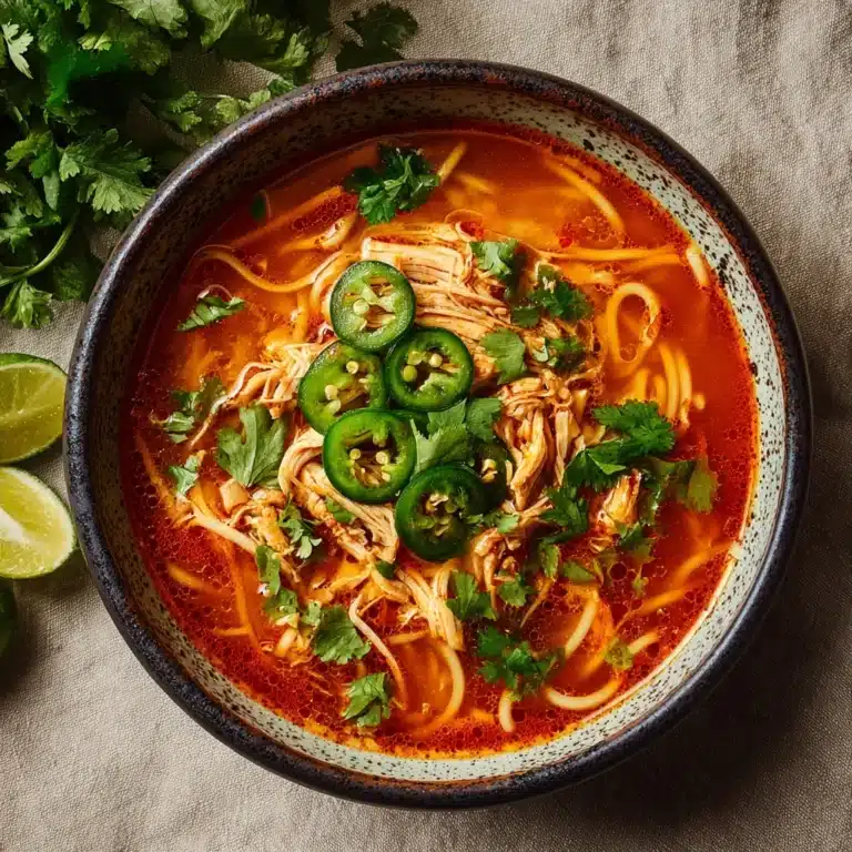 Spicy Chicken Soup Recipe