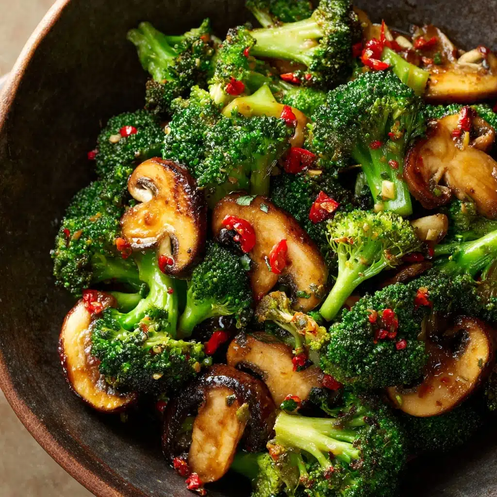 Broccoli and Mushroom Stir Fry Recipe