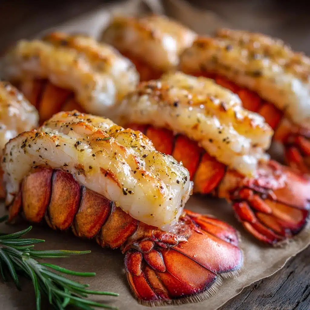 Garlic Butter Baked Lobster Tails Recipe