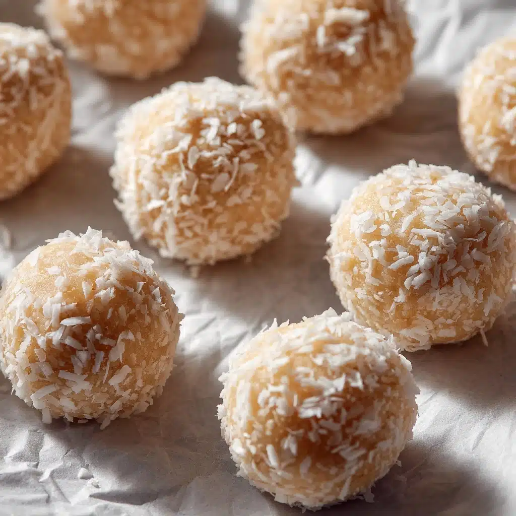Snowballs Coconut Fudge Truffles Recipe