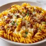 One-Pot Beef and Cheddar Ranch Pasta Recipe