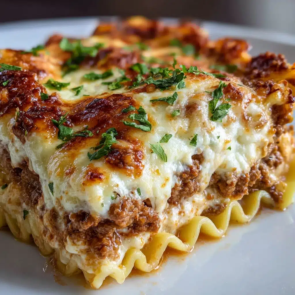 Sausage Alfredo Ravioli Lasagna Recipe