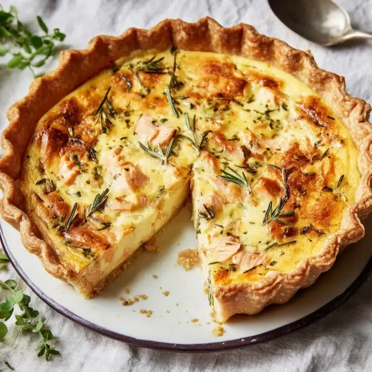 Crab and Tarragon Tart Recipe
