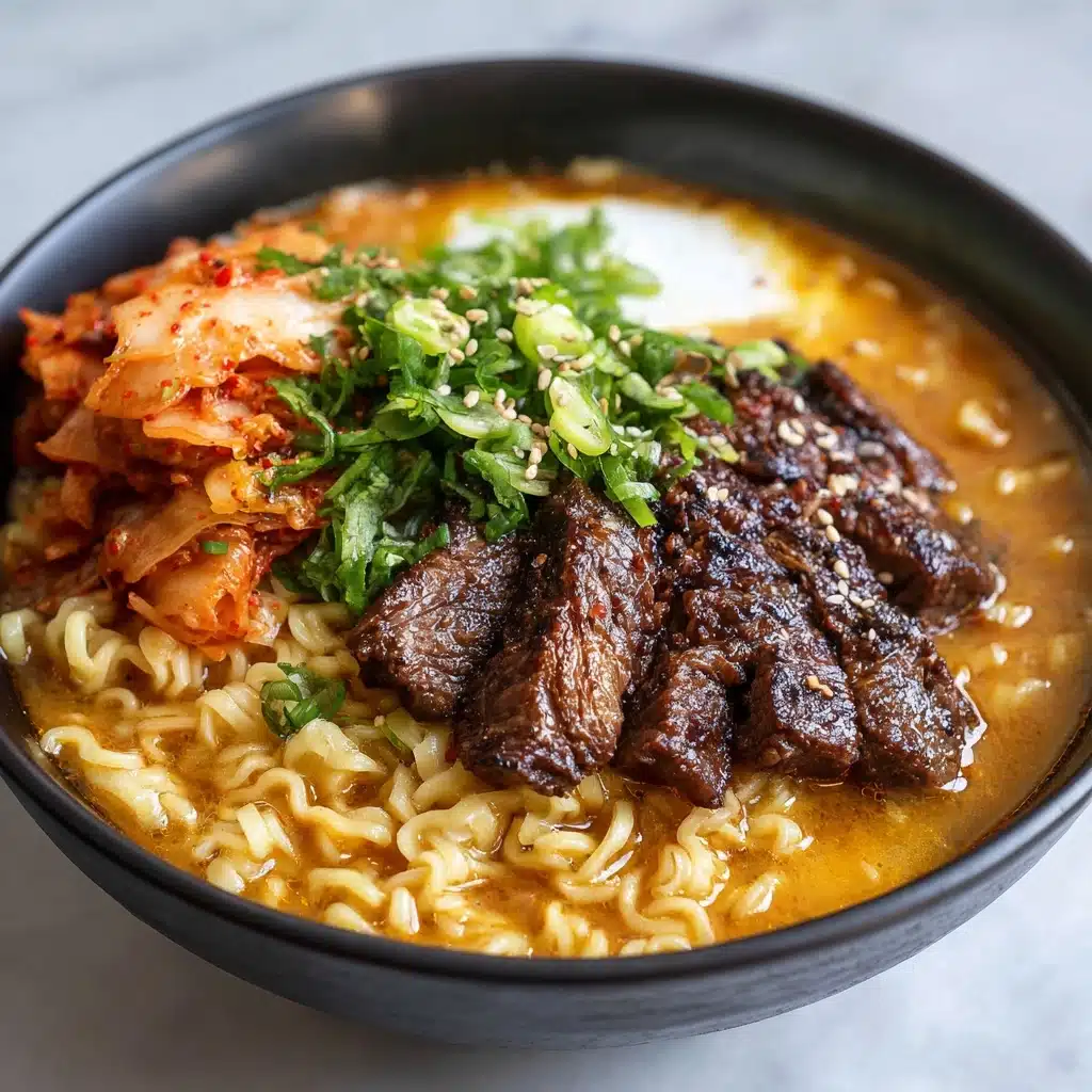 Spicy Korean Ramen Beef: A Delicious and Easy Recipe - Recipe Image