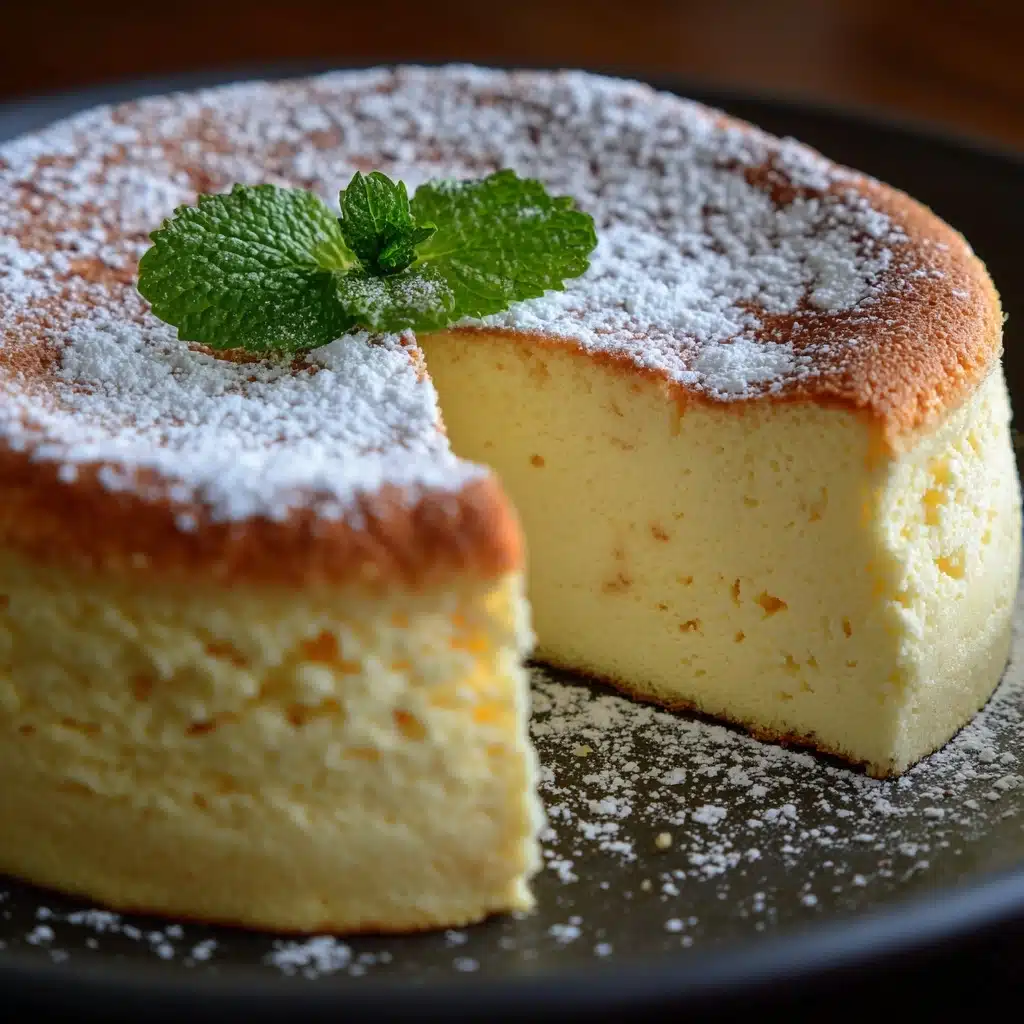 Light & Fluffy Yogurt Cloud Cake Recipe