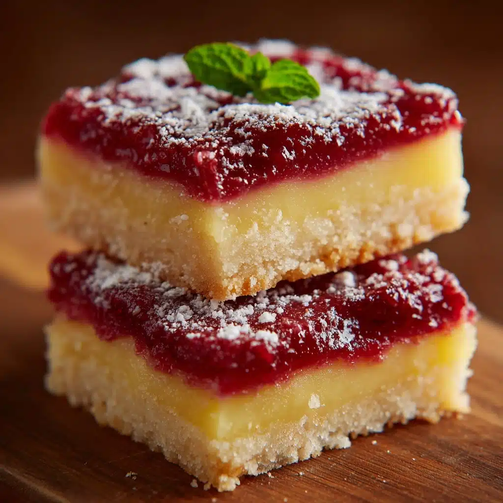 Raspberry Lemon Bars Recipe - Recipe Image