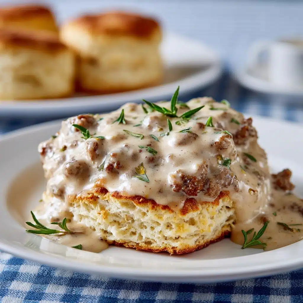 Biscuits and Gravy Recipe - Recipe Image