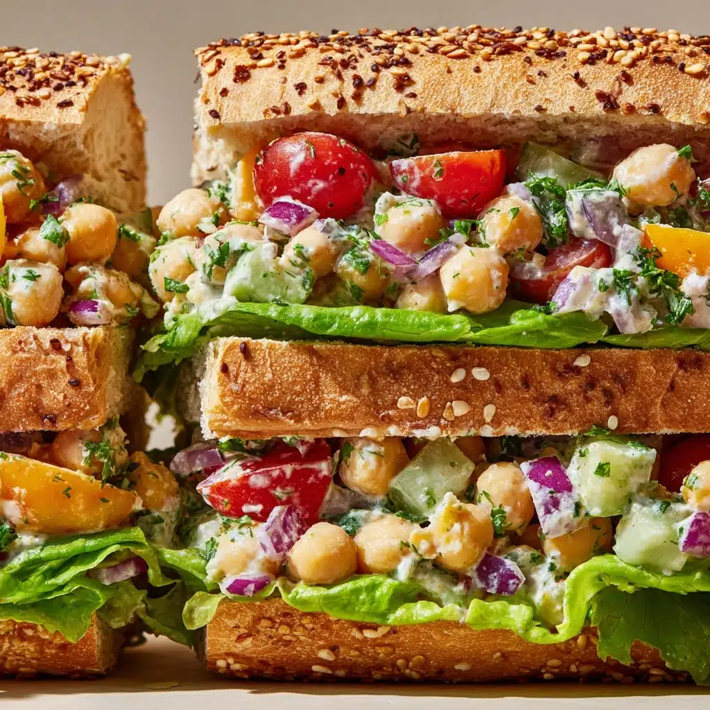 Chickpea Salad Sandwich Recipe - Recipe Image