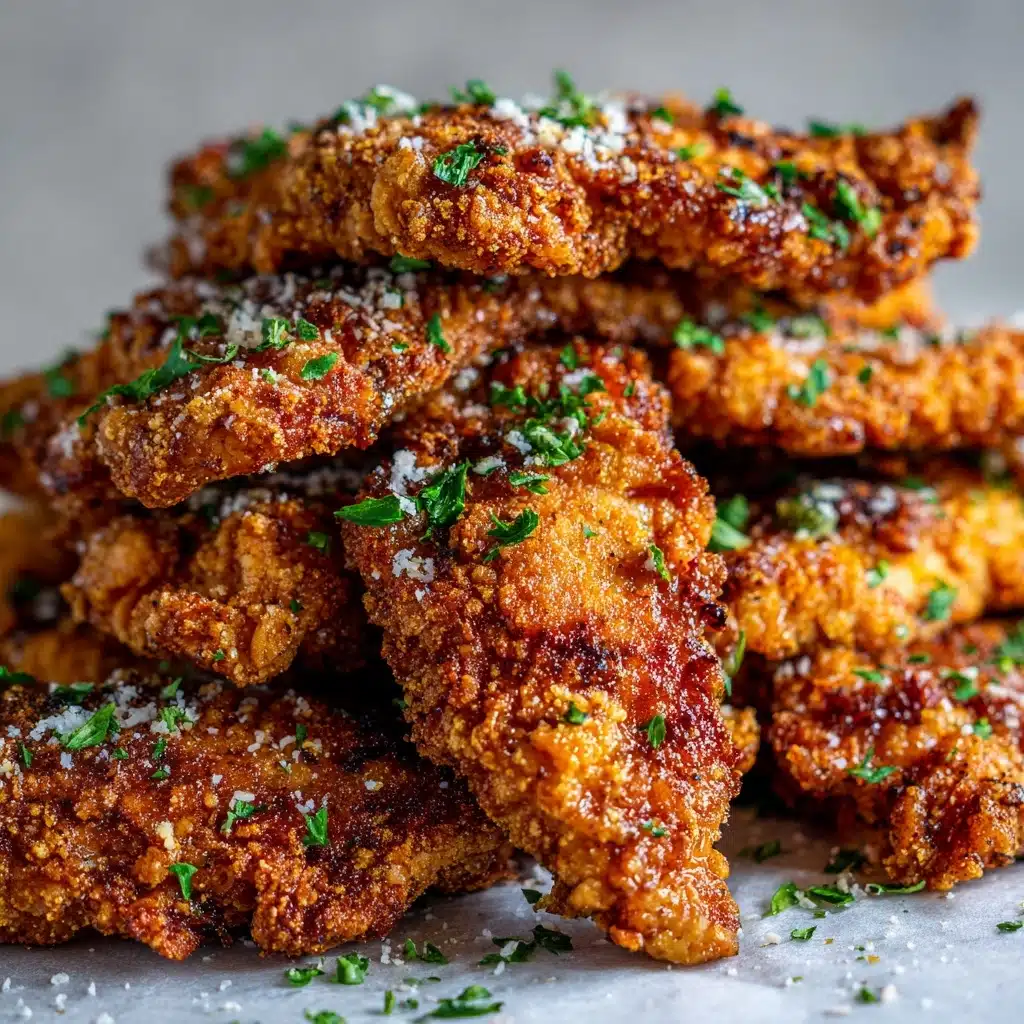 Garlic Parmesan Chicken Tenders Recipe - Recipe Image