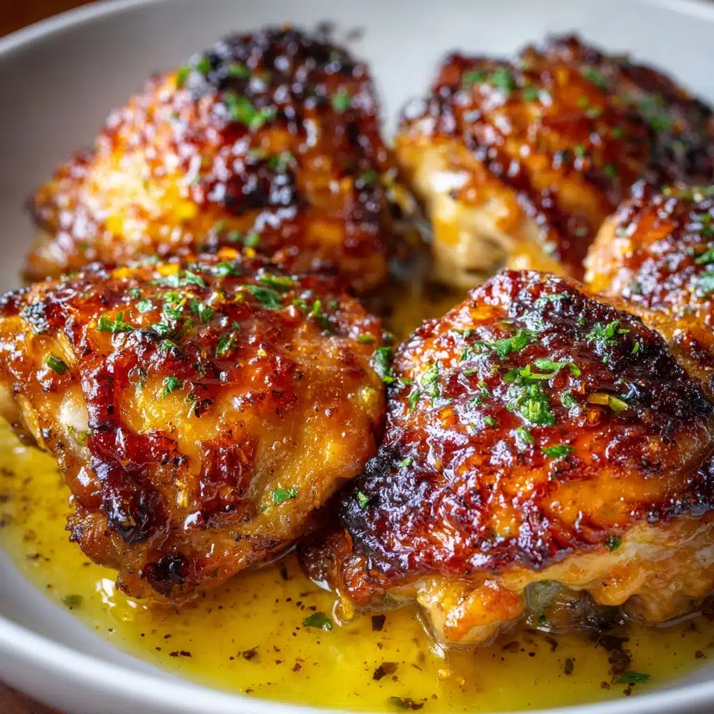Garlic Butter Chicken Thighs Recipe - Recipe Image