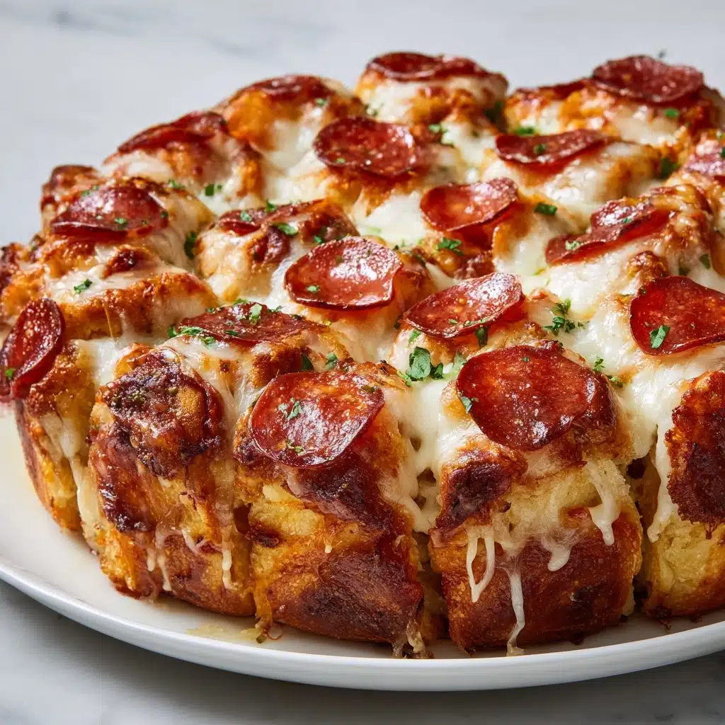 Pepperoni Pizza Monkey Bread Recipe - Recipe Image