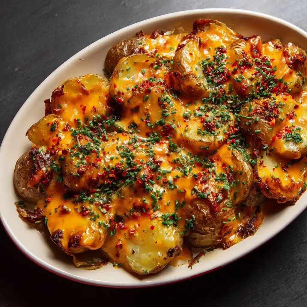 Cheesy Ranch Oven Roasted Potatoes Recipe - Recipe Image