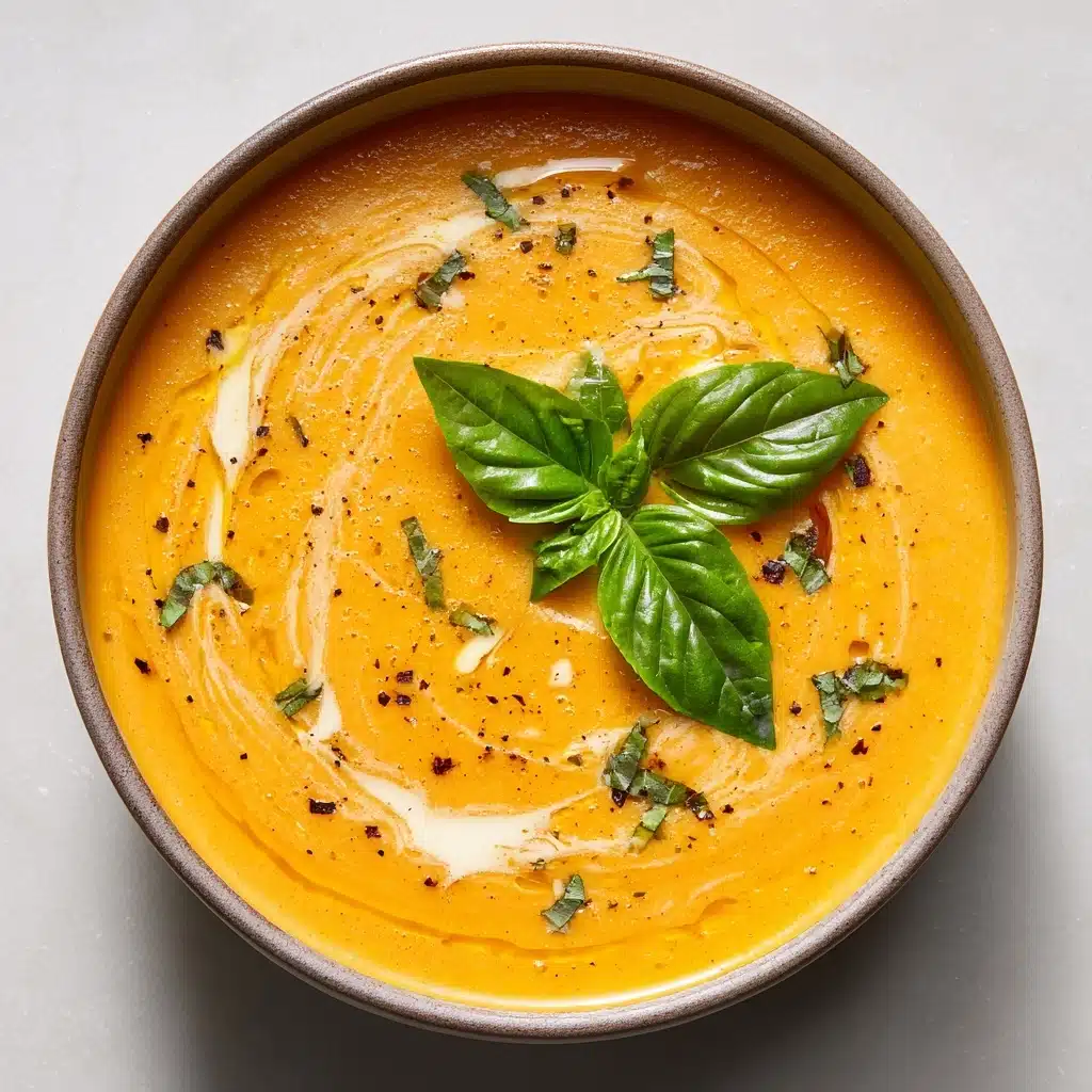 Tomato Basil Parmesan Soup Recipe - Recipe Image