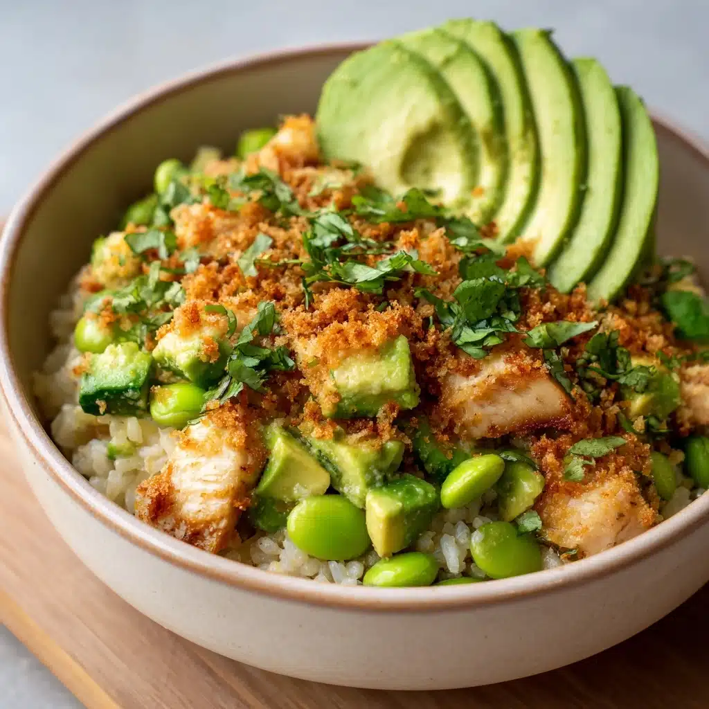 Tuna Avocado Crispy Rice Salad Recipe - Recipe Image