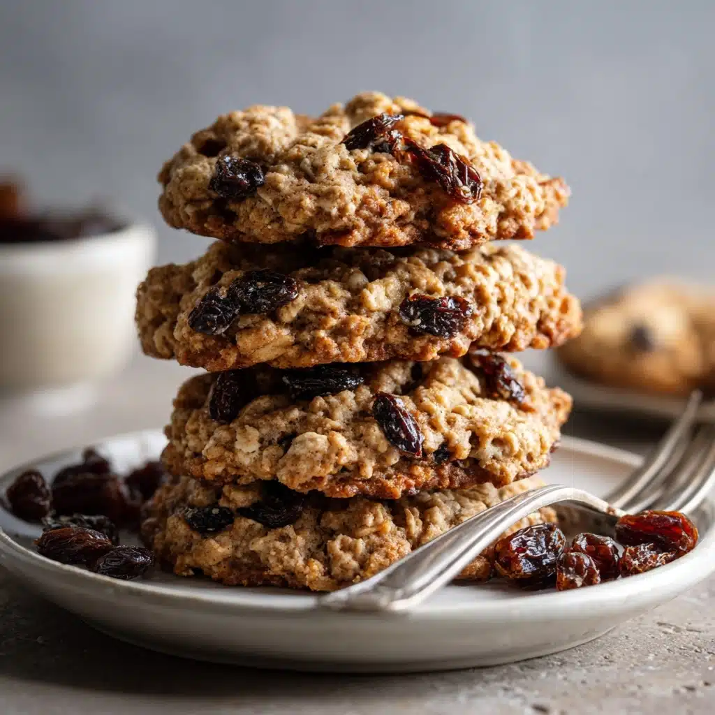 Vegan Oatmeal Raisin Cookies Recipe - Recipe Image