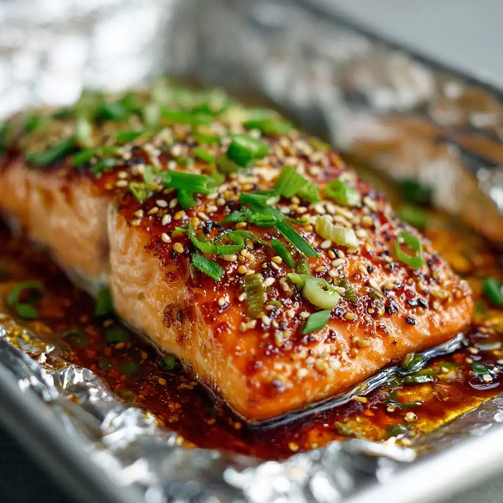 Asian Salmon in Foil Recipe - Recipe Image