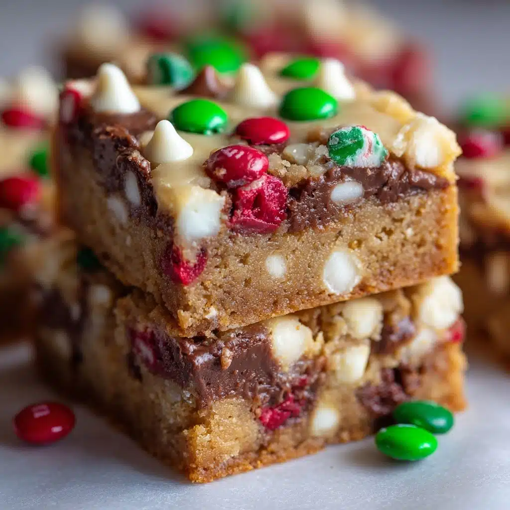 Christmas Cookie Bars Recipe - Recipe Image
