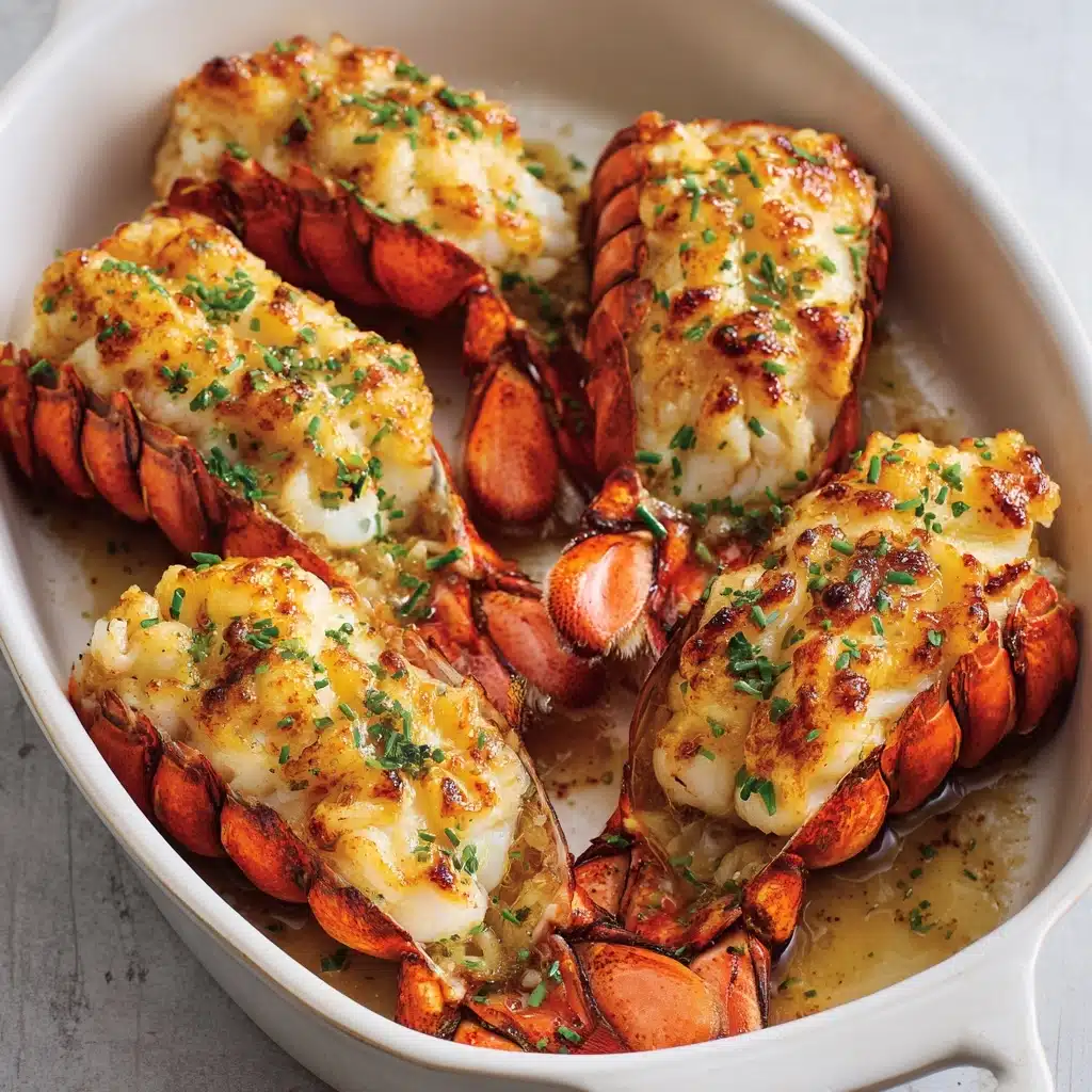 Garlic Butter Baked Lobster Tails Recipe - Recipe Image