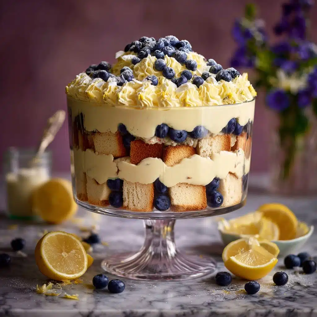 Lemon Blueberry Trifle Recipe
