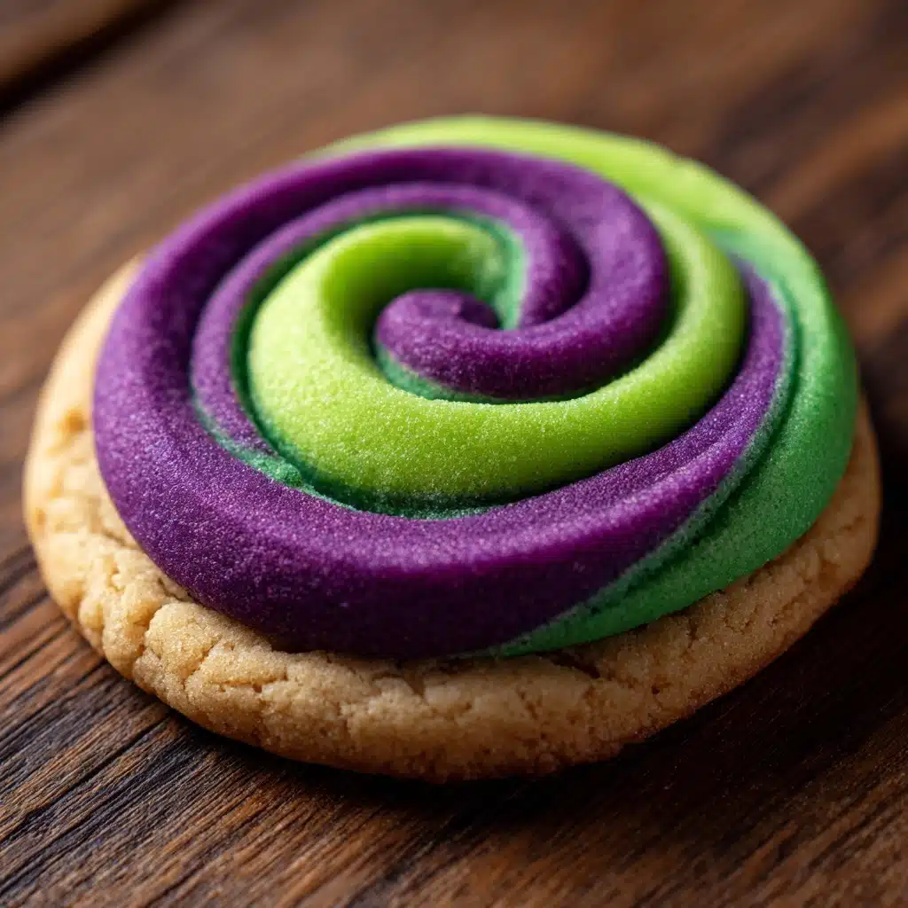 Halloween Pinwheel Cookies Recipe - Recipe Image