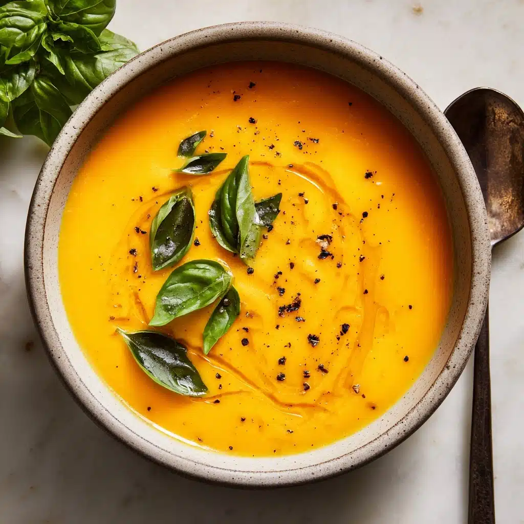 Creamy Roasted Pepper Soup Recipe - Recipe Image