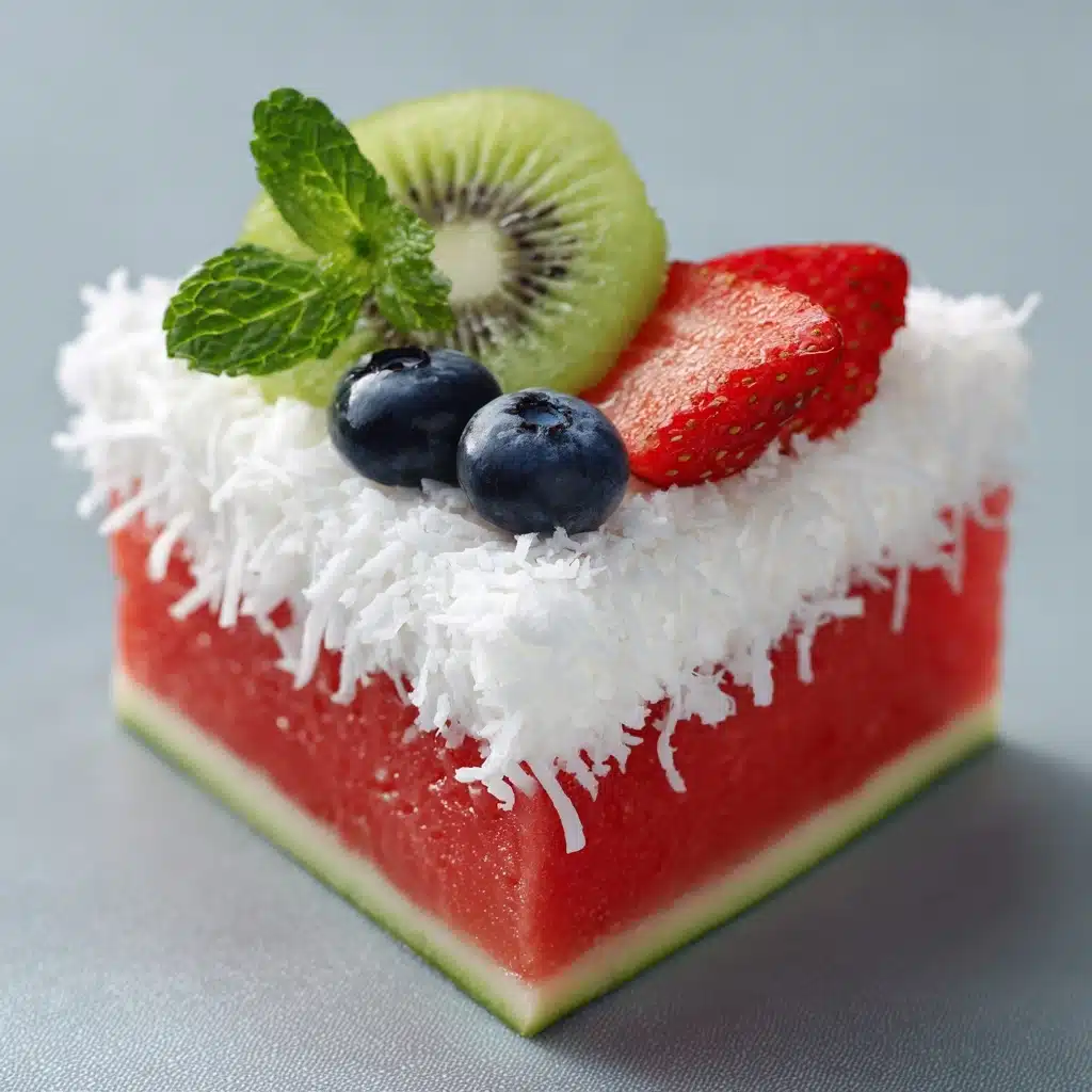 Watermelon Fruit Pizza Recipe