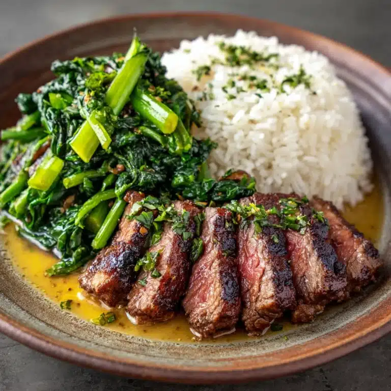 Herby Lemon Garlic Steak and Rice: An Incredible Ultimate Recipe