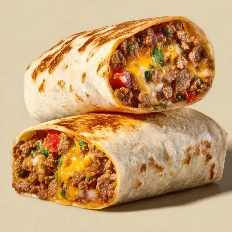Nacho Cheese Beef Wrap: A Flavorful Feast Recipe