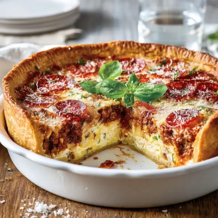 Hearty Pizza Pie Recipe