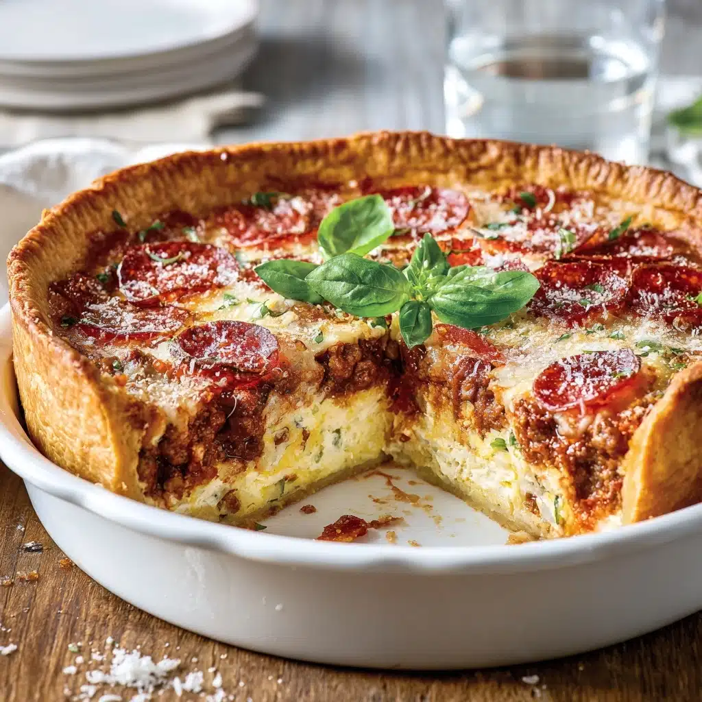Hearty Pizza Pie Recipe - Recipe Image