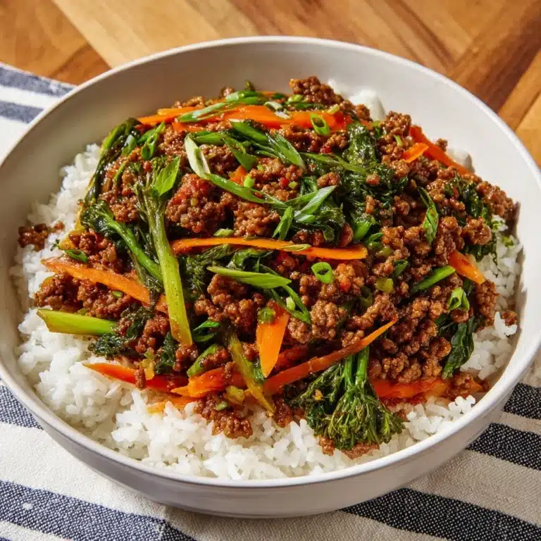 Ground Turkey Teriyaki Stir Fry Recipe
