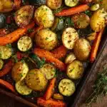 Roasted Potatoes, Carrots, and Zucchini Recipe