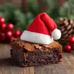 Santa Hat Brownies Recipe